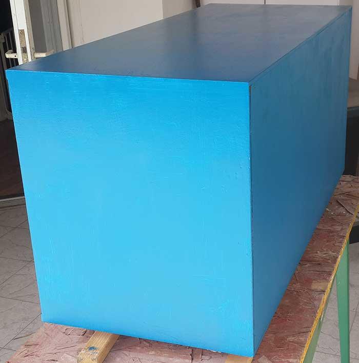 corver look of the newly blue body